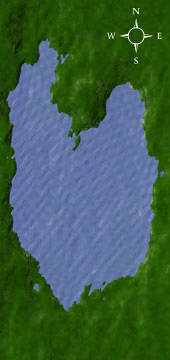 map of core lake